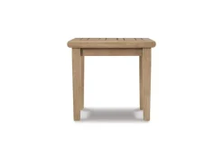 Clare View Outdoor End Table In Grayish Brown