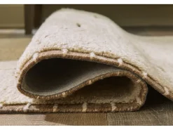 Clayman Rug In Beige/Brown, 5x7