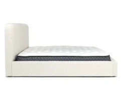 Cloud Boucle Upholstered Panel Bed In Maya Boucle, Queen