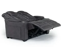 Cody 2 Power Loveseat In Walnut