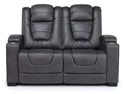 Cody 2 Power Loveseat In Walnut