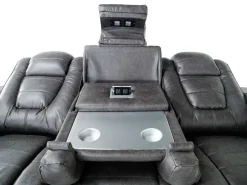 Cody 2 Power Sofa In Gray