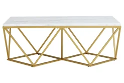 Conner Coffee Table In Marble/Gold