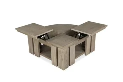 Conrad Lift Top Coffee Table In Stone Harbor Gray