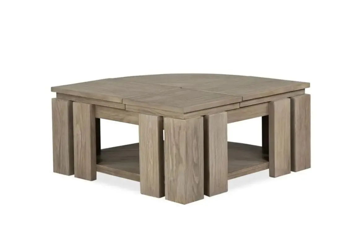 Conrad Lift Top Coffee Table In Stone Harbor Gray