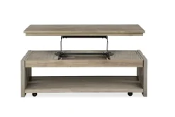 Conrad Lift Top Coffee Table In Stone Harbor Gray