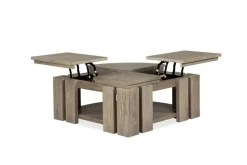 Conrad Lift Top Coffee Table In Stone Harbor Gray