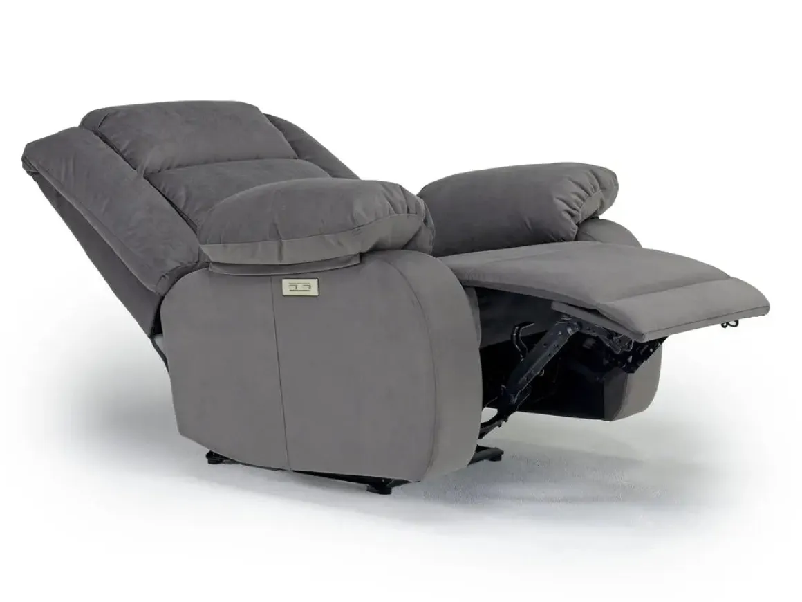 Cora Recliners In Midnight, Set Of 2