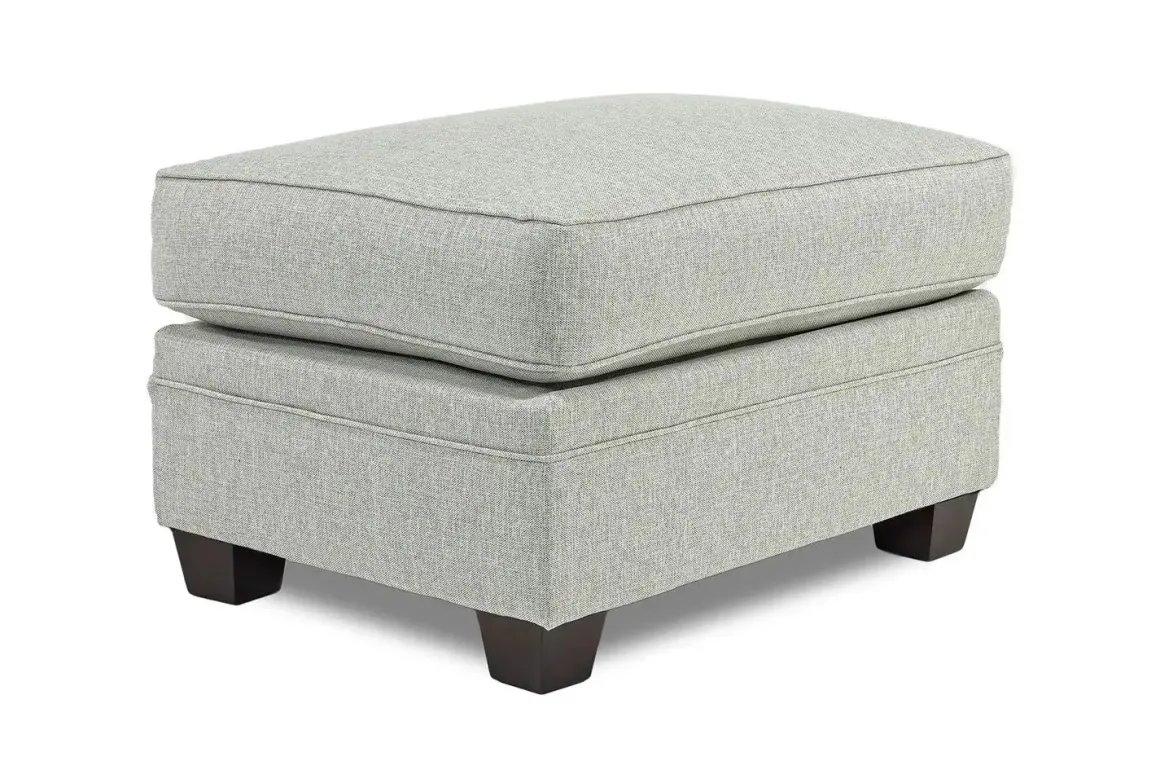 Cordoba Ottoman In Splash Linen
