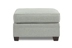 Cordoba Ottoman In Splash Linen