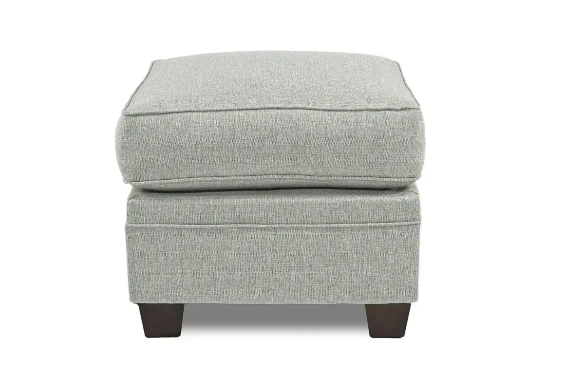 Cordoba Ottoman In Splash Linen