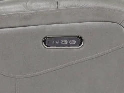 Cortez Power Recliner In Dark Brown Leather