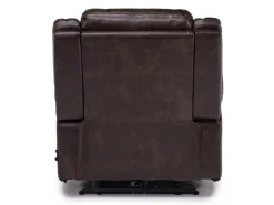 Cortez Power Recliner In Dark Brown Leather