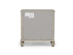 Country Side 4 Drawer Nightstand In Brown