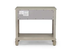 Country Side 4 Drawer Nightstand In Brown