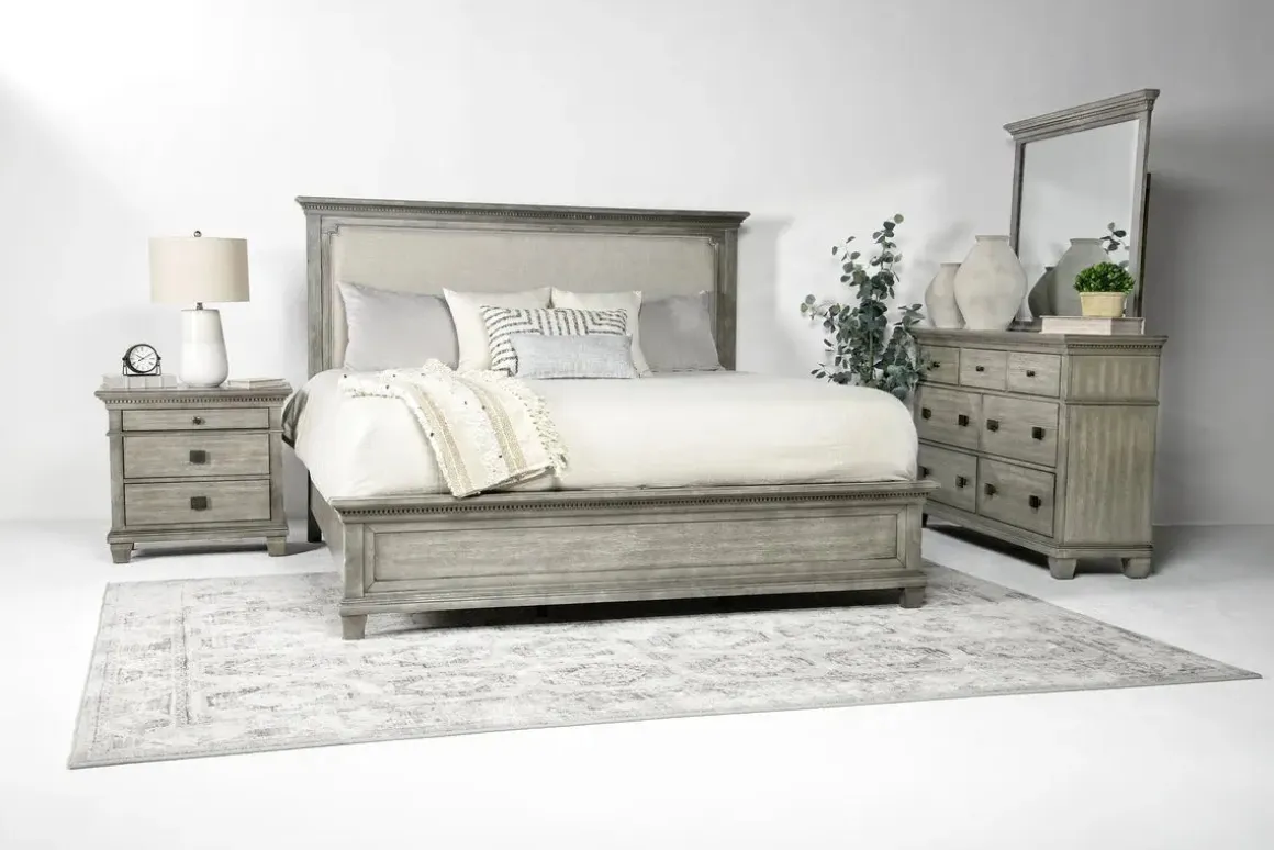 Crawford Nightstand In Gray