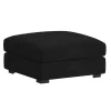 Cuddle Cloud Ottoman In Black