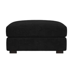 Cuddle Cloud Ottoman In Black