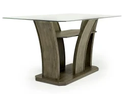 Dapper Counter Height Dining Table In Brown