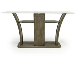 Dapper Counter Height Dining Table In Brown
