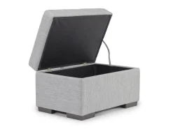 Dennon Storage Ottoman In Sea Salt