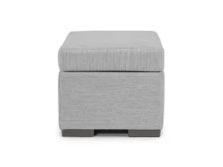 Dennon Storage Ottoman In Sea Salt