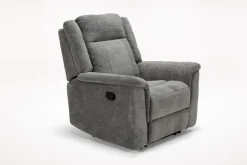 Derby Recliner In Light Gray