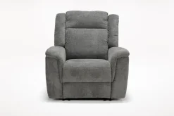 Derby Recliner In Light Gray