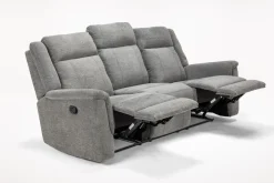 Derby Reclining Sofa In Light Gray