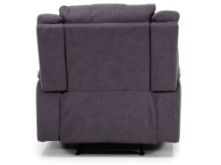 Diamond Recliner In Gray