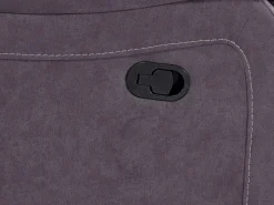 Diamond Reclining Console Loveseat In Gray