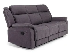 Diamond Reclining Sofa & Console Loveseat In Gray