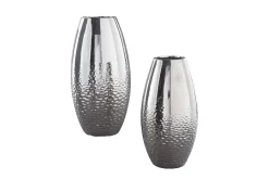 Dinesh Ceramic Vases, Set Of 2