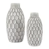 Dionna Vases In White, Set Of 2