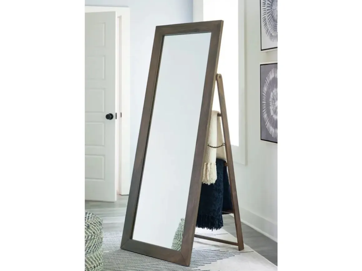 Dirkins Accent Mirror In Brown