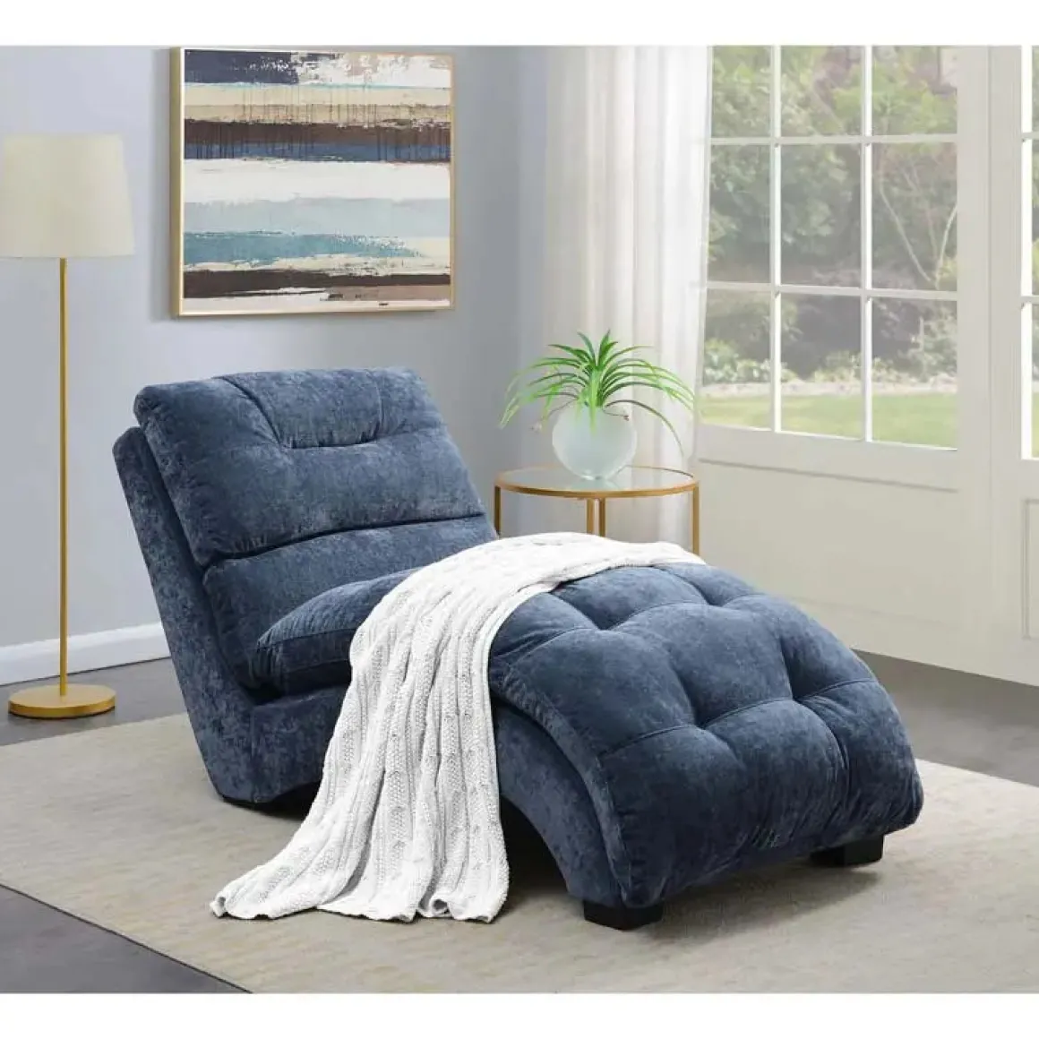 Dominick Chaise In Amigo Linen