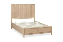Dorsey Panel Bed In Granola, Queen