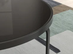 Dorylin Coffee Table W/ 2 End Tables In Black