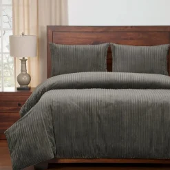 Downy Duvet In Storm Gray, Queen