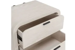 Drake 2 Drawer Nightstand In Sugar