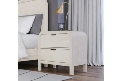 Drake 2 Drawer Nightstand In Sugar