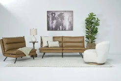 Dune Klik Klak Sofa Bed In Brown