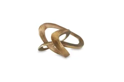 Dunnruck Sculpture In Antiqued Brass Finish