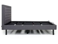 Duo Linen Adjustable Foundation Bed In Natural, Queen