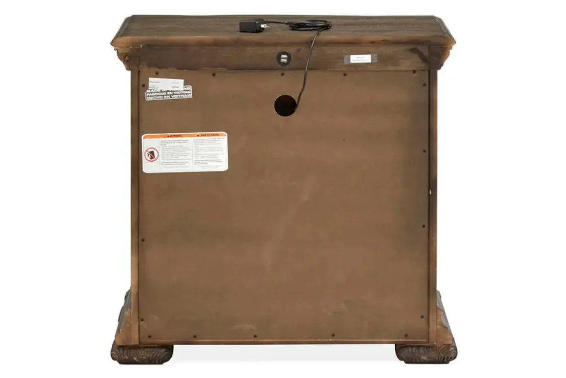 Durango 3 Drawer Nightstand In Willadeene