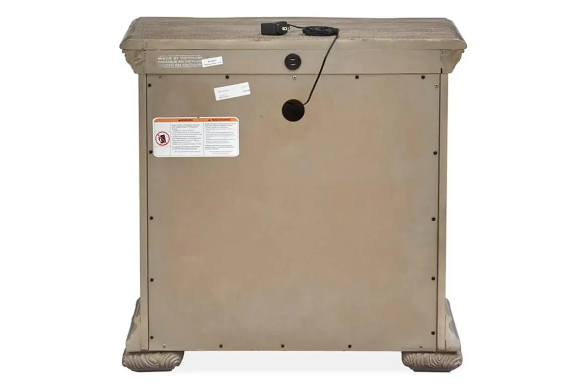 Durango 3 Drawer Nightstand In Willadeene