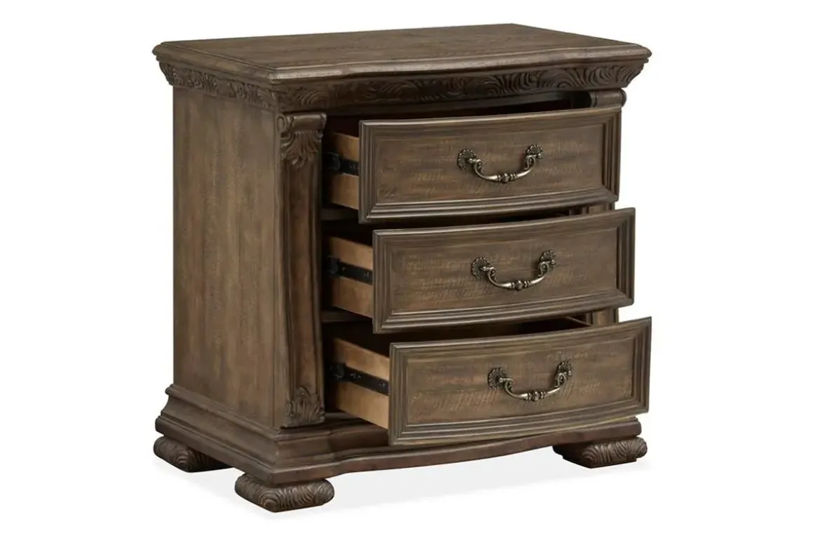 Durango 3 Drawer Nightstand In Willadeene