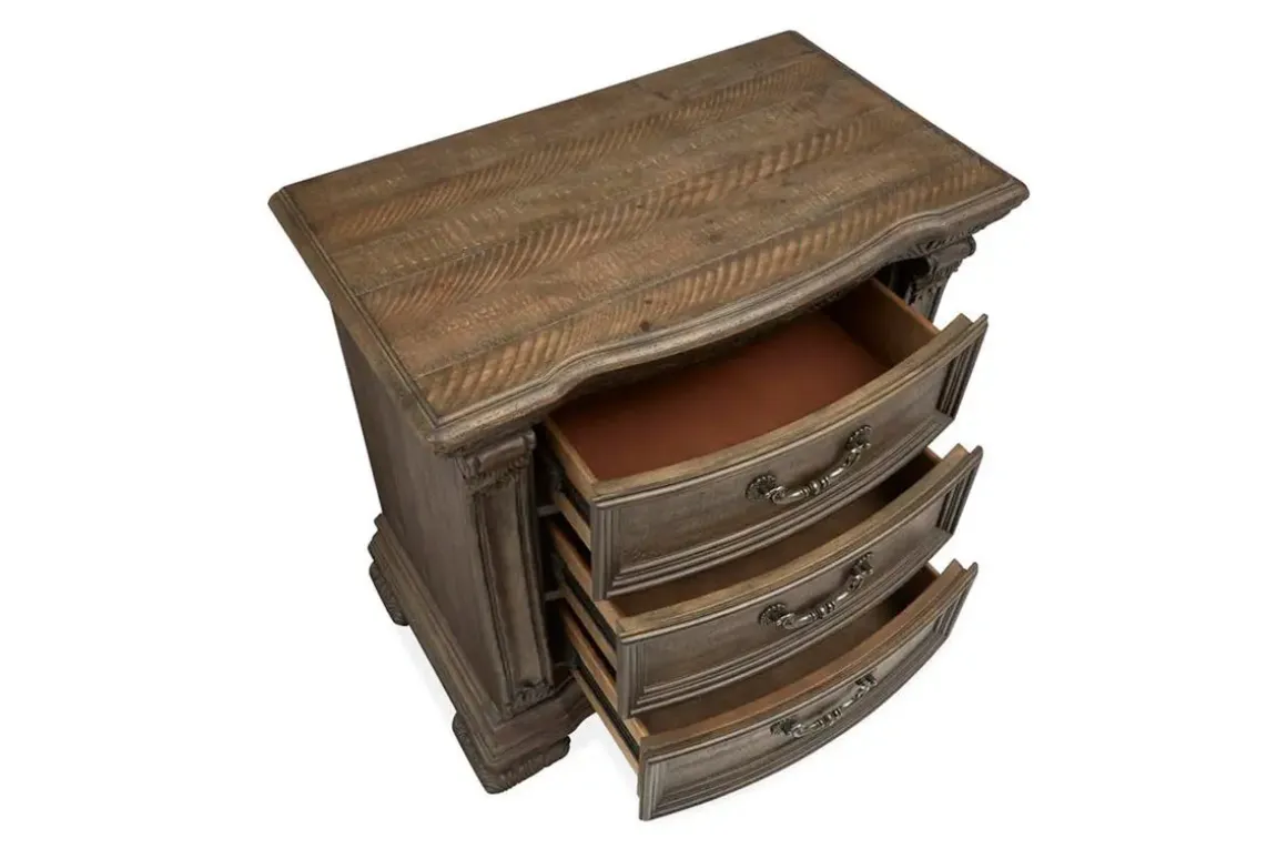 Durango 3 Drawer Nightstand In Willadeene