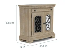 Durango 3 Drawer Nightstand In Willadeene