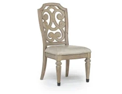 Durango Dining Table & 4 Side Chairs In Fawn